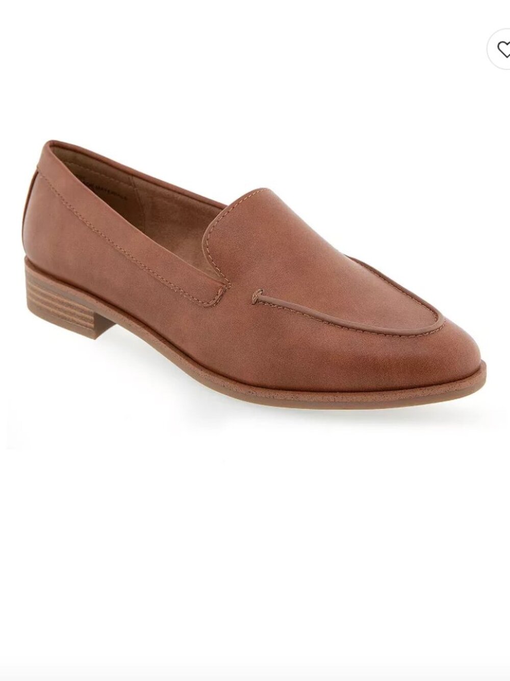 Aerosoles Everest Women's Loafers Dark Tan size 7.5 NWT